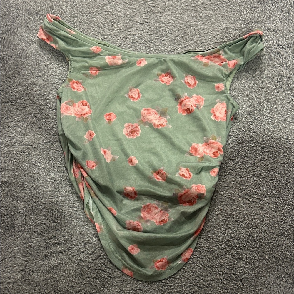 Floral Off-Shoulder Top